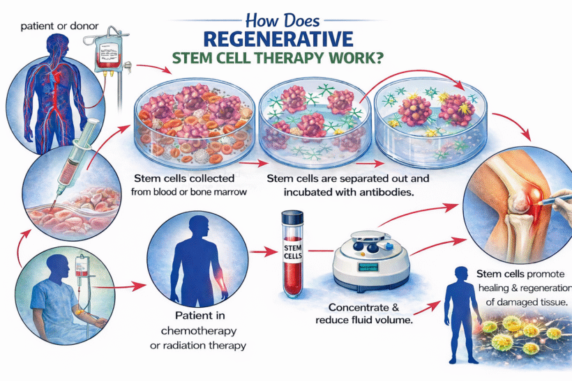 How Does Regenerative Stem Cell Therapy Work
