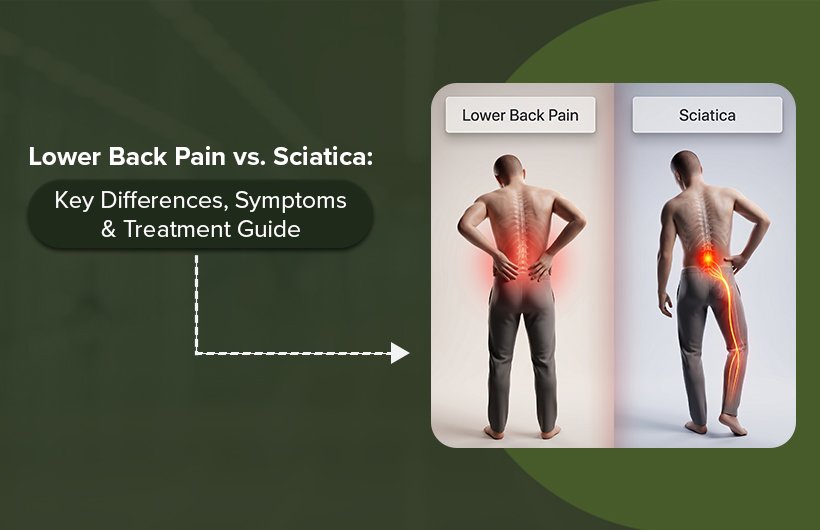 Lower Back Pain vs. Sciatica: Key Differences, Symptoms & Treatment Guide